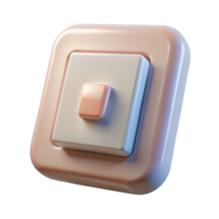 signature creative Light switch NO BACKGROUND with Transparent Background. refined png