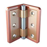serene creative Door hinge NO BACKGROUND with Transparent Background. masterfully captured png