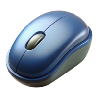 reflective striking Computer mouse with ergonomic design. NO BACKGROUND with Transparent Background. professional png
