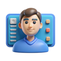 mesmerizing avant-garde Facial recognition software interface. NO BACKGROUND with Transparent Background. professional png