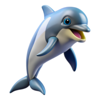 iconic minimalist A playful Pacific White-sided Dolphin, jumping, NO BACKGROUND with Transparent Background. high resolution png
