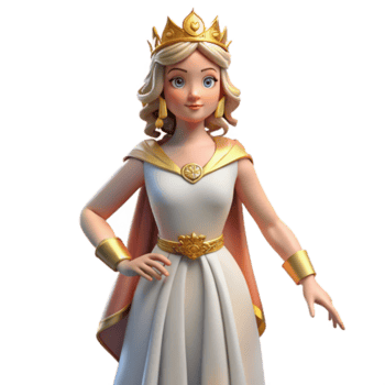 espetacular costeiro aqui, rainha do a Deuses, majestoso pose, não fundo com transparente fundo. habilmente tiro png