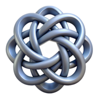 whimsical serene Celtic Knot, intricate design. NO BACKGROUND with Transparent Background. premium png