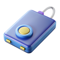 fascinating intense impressionist External hard drive NO BACKGROUND with Transparent Background. fine detail png