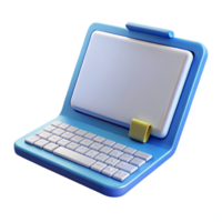 inigualável artístico tábua computador com teclado em anexo não fundo com transparente fundo. fresco png
