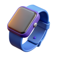 magnificent modern Smartwatch with interchangeable band NO BACKGROUND with Transparent Background. artisan png