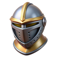 quintessential traditional A highly detailed knight's helmet with a closed visor, NO BACKGROUND with Transparent Background. gallery standard png
