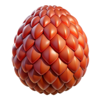 impressive signature A realistic rendering of a dragon scale, NO BACKGROUND with Transparent Background. png