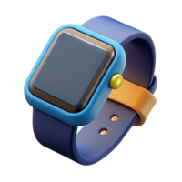 mesmerizing ethereal artistic Smartwatch with fitness tracking display NO BACKGROUND with Transparent Background. exclusive png