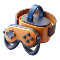 radiant acclaimed Virtual reality headset with controllers NO BACKGROUND with Transparent Background. png