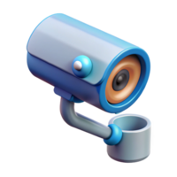 splendid reflective urban Security camera with motion detection NO BACKGROUND with Transparent Background. top-tier png