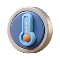 mysterious extraordinary Smart thermostat displaying temperature NO BACKGROUND with Transparent Background. crisp png