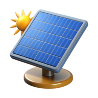 nostalgic serene Solar panel absorbing sunlight NO BACKGROUND with Transparent Background. gallery standard png