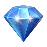 inspired vintage A single, sparkling diamond with magical properties. NO BACKGROUND with Transparent Background. high resolution png