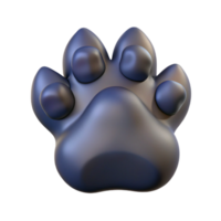 majestic dynamic minimalist A realistic illustration of a werewolf paw print. NO BACKGROUND with Transparent Background. original png