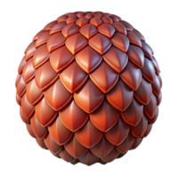 spectacular classic A realistic illustration of a dragon scale. NO BACKGROUND with Transparent Background. masterfully captured png