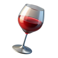 fascinating baroque A glass of red wine, NO BACKGROUND with Transparent Background. top-tier png