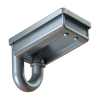 splendid minimalist Rain gutter, metal, downspout, NO BACKGROUND with Transparent Background. artisan png