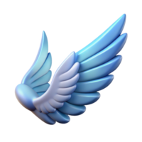 romantic impressive Pegasus wing, flight symbol, mythical item, NO BACKGROUND with Transparent Background. top-tier png