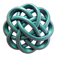 impressive classic Celtic knot, intricate design, NO BACKGROUND with Transparent Background. top-tier png
