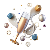 impressive creative Coffee Pot Top View with Lid Isolated Element original png