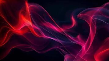 Elegant Abstract Smoke Background with Soft Swirling Patterns video