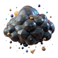 impressive rustic Dark and Ominous Cloud Formation Transparent Background high quality png