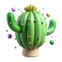 wonderful traditional Green Cactus Plant Spiky Texture Isolated Element high resolution png