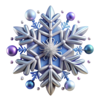 wonderful rustic Single Snowflake Intricate Design Transparent Background authentic png