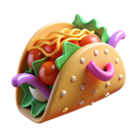 stunning traditional Taco with Ground Beef and Cheese Transparent Element exclusive png