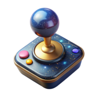 beautiful abstract Arcade Game Joystick Top View Cutout authentic png