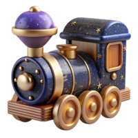 magnificent creative Carved Wooden Toy Train Classic Style Cutout Element high resolution png