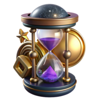serene classic Digital Timer with Custom Settings Transparent Background high quality png