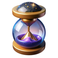 magnificent artistic Digital Timer with Pause Button Pressed Transparent Background genuine png