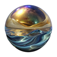 beautiful rustic Distorted Reflection Illusion Water Surface Transparent original png
