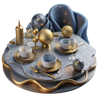 extraordinary creative Gray Minimalist Table Setting Element Cutout authentic png