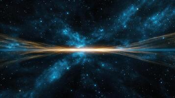 An image of a star in space photo