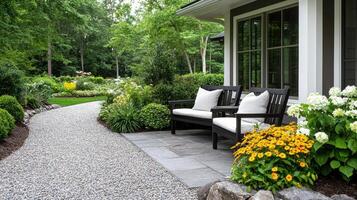A gravel path photo