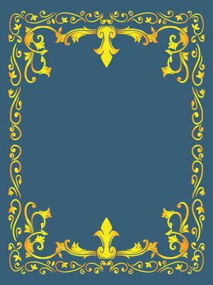 Fancy Decorative Ornamental Frame