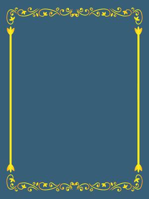 Scroll Accent Ornamental Frame