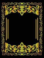 Vintage Circular Frame Border for Labels and Badges vector