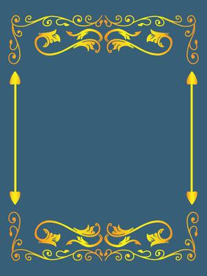 Label Design Ornamental Frame