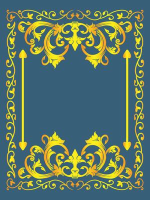 Old Fashioned Ornamental Frame Design