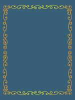 Decorative Scroll Ornamental Frame vector