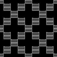 Two Shipping Containers outline seamless pattern - transportation background vector