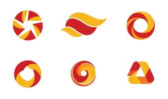 Sophisticated modern circular shapes art featured in elegant marketing patterns for creativity vector