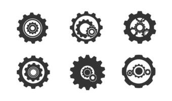 Gear System Revolutionizing Modern Mechanical Processes vector