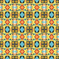 An abstract pattern with geometric shapes vector