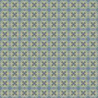 A blue and yellow pattern with a star pattern vector