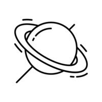 Quasar outline icon. EPS 10 file vector